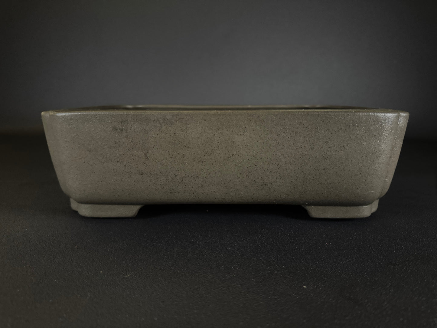 KEIZAN Hisada 久山 桂山 - 常滑 –35.9cm Rectangular unglazed Flared-corners