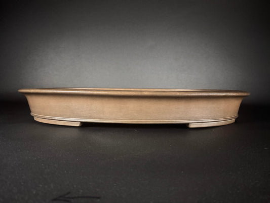 KEIZAN Hisada 久山 桂山 - 常滑 –61.2cm Oval Unglazed (楕円 無釉)