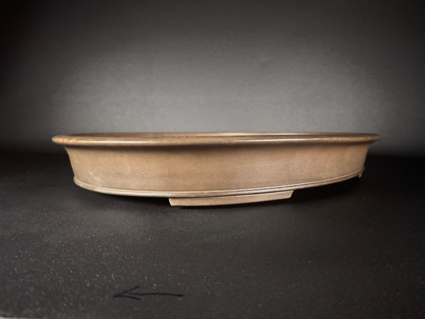 KEIZAN Hisada 久山 桂山 - 常滑 –61.2cm Oval Unglazed (楕円 無釉)