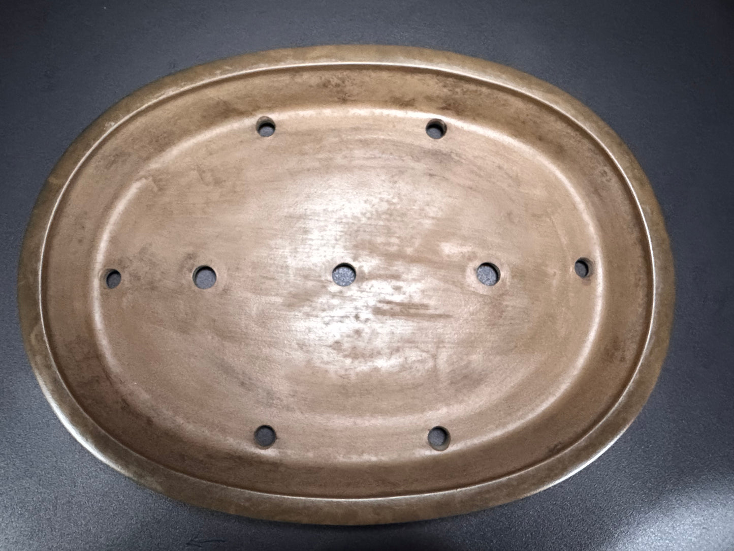 KEIZAN Hisada 久山 桂山 - 常滑 –61.2cm Oval Unglazed (楕円 無釉)