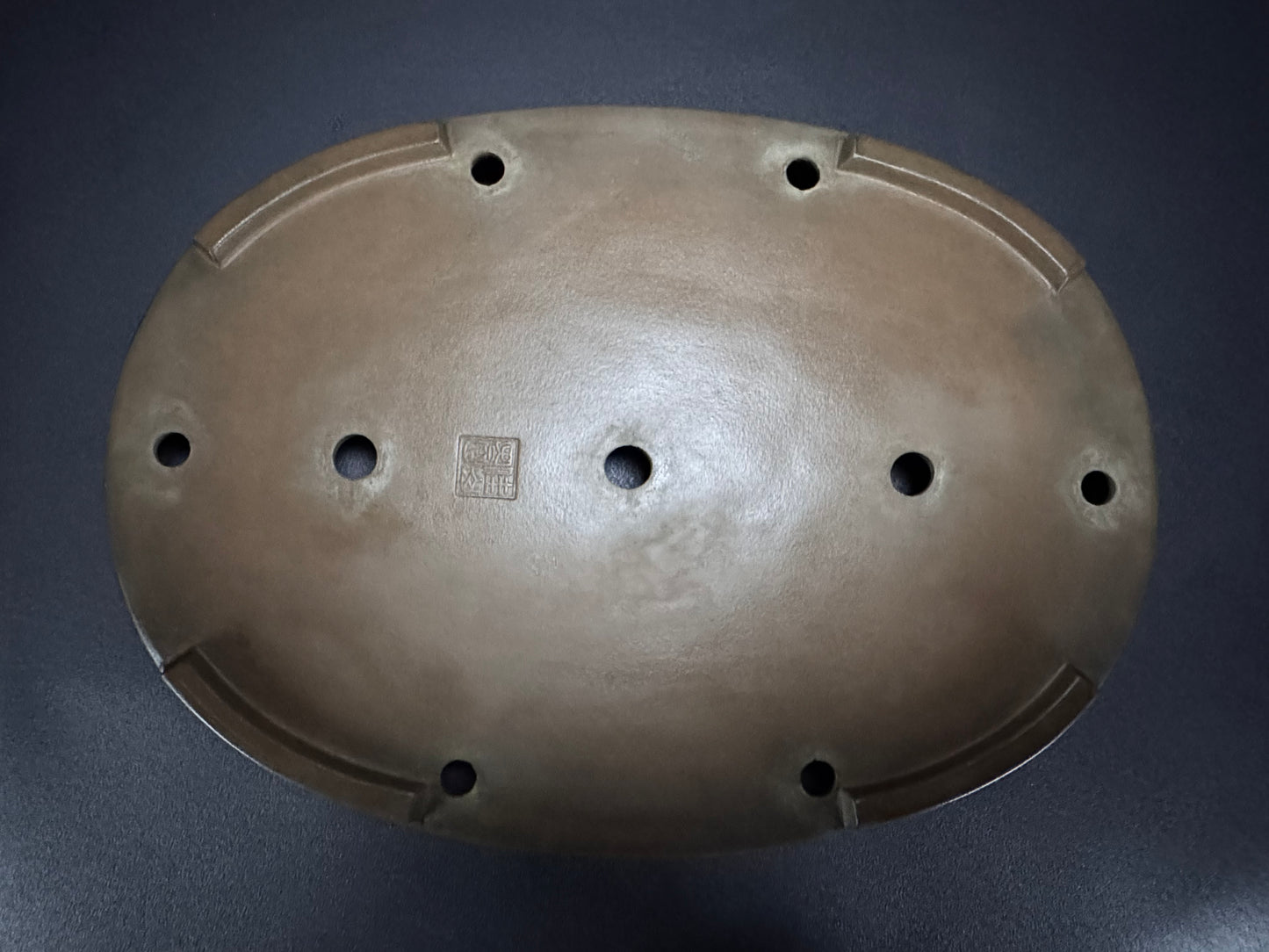 KEIZAN Hisada 久山 桂山 - 常滑 –61.2cm Oval Unglazed (楕円 無釉)