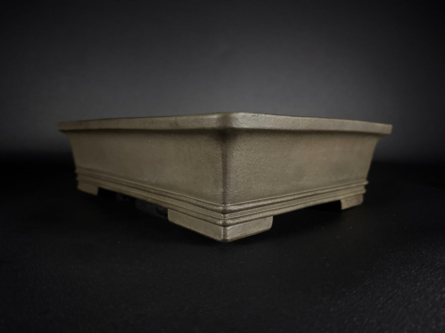KEIZAN Hisada 久山 桂山 - 常滑 –44.7cm Rectangular Unglazed