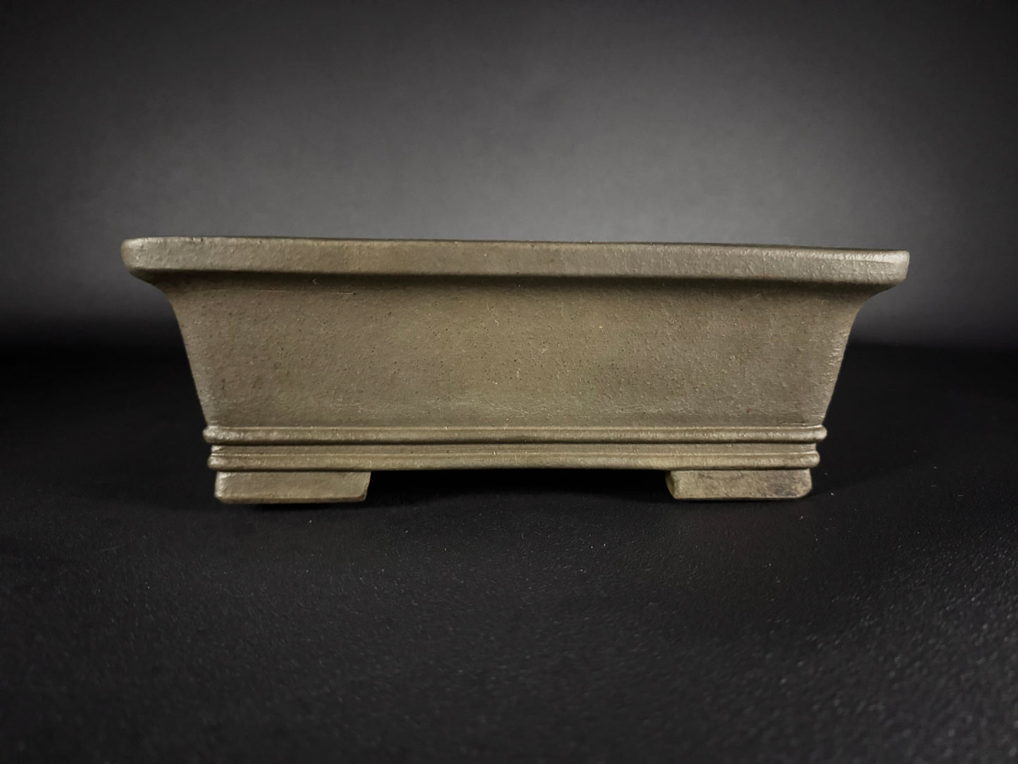 KEIZAN Hisada 久山 桂山 - 常滑 –44.7cm Rectangular Unglazed