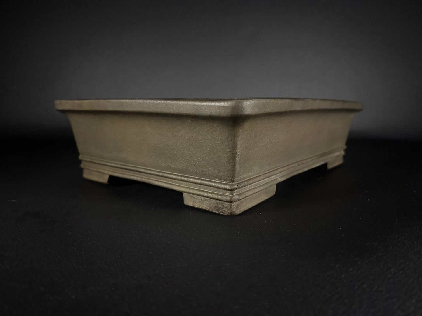 KEIZAN Hisada 久山 桂山 - 常滑 –44.7cm Rectangular Unglazed