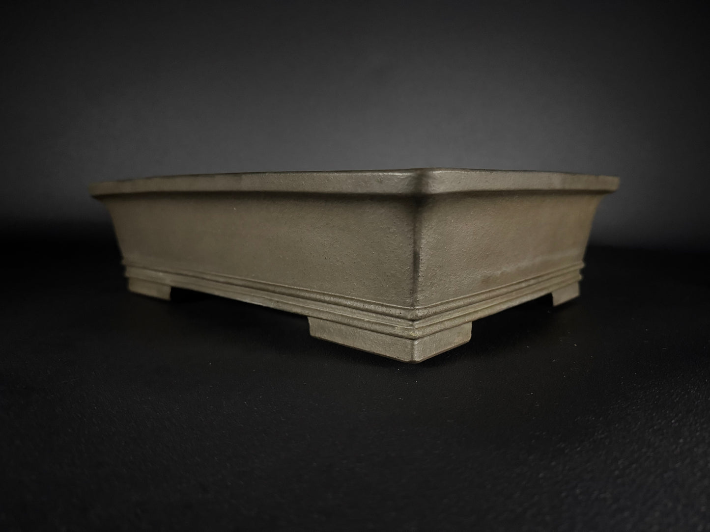 KEIZAN Hisada 久山 桂山 - 常滑 –44.7cm Rectangular Unglazed