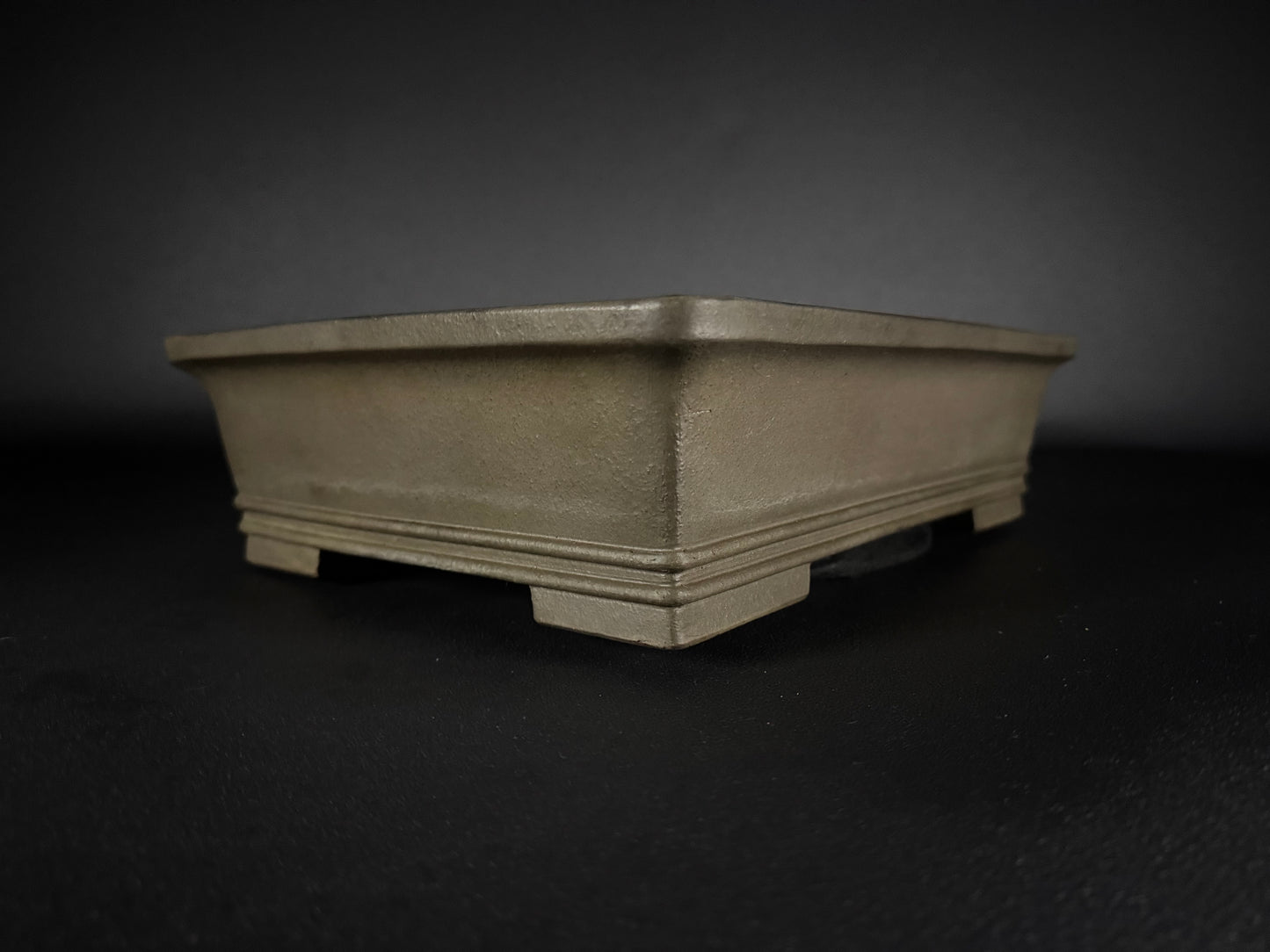 KEIZAN Hisada 久山 桂山 - 常滑 –44.7cm Rectangular Unglazed
