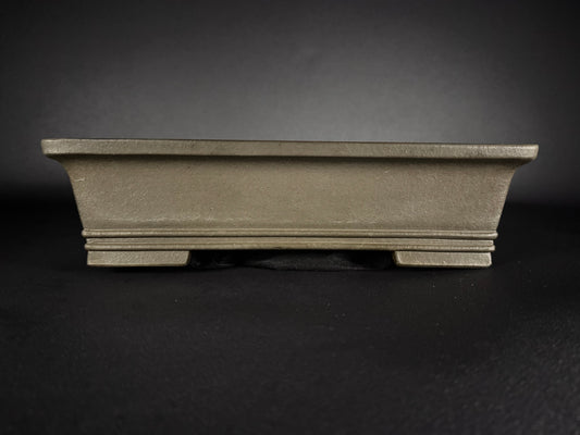 KEIZAN Hisada 久山 桂山 - 常滑 –44.7cm Rectangular Unglazed