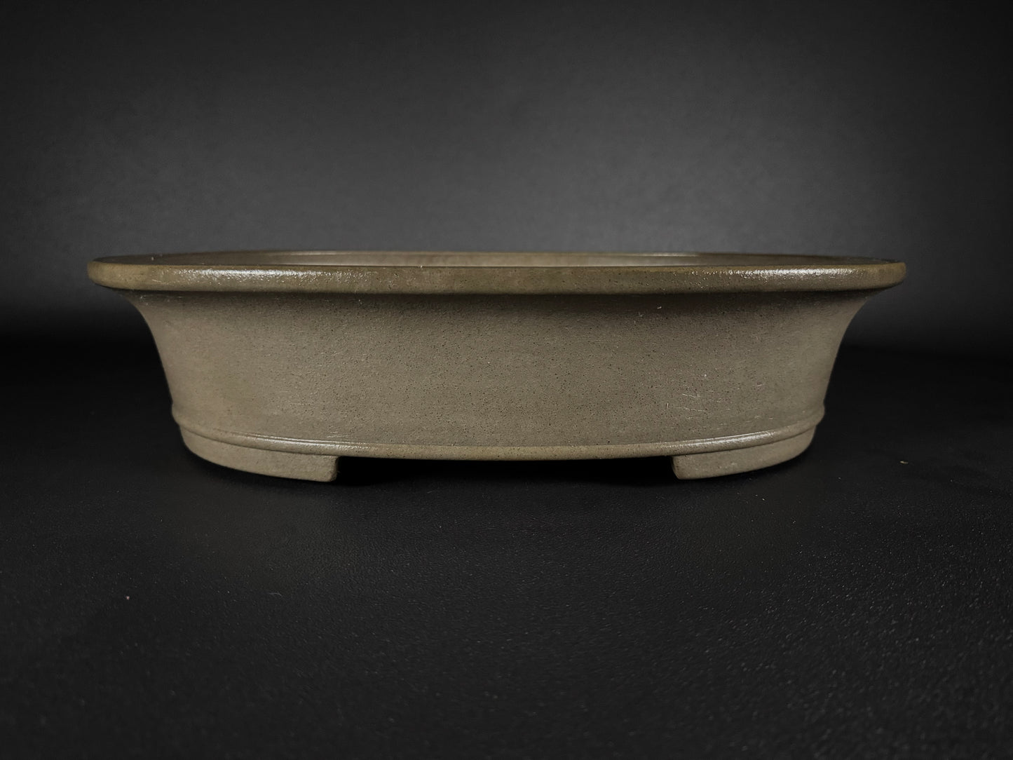 KEIZAN Hisada 久山 桂山 - 常滑 –46.4cm Oval Unglazed (楕円 無釉)