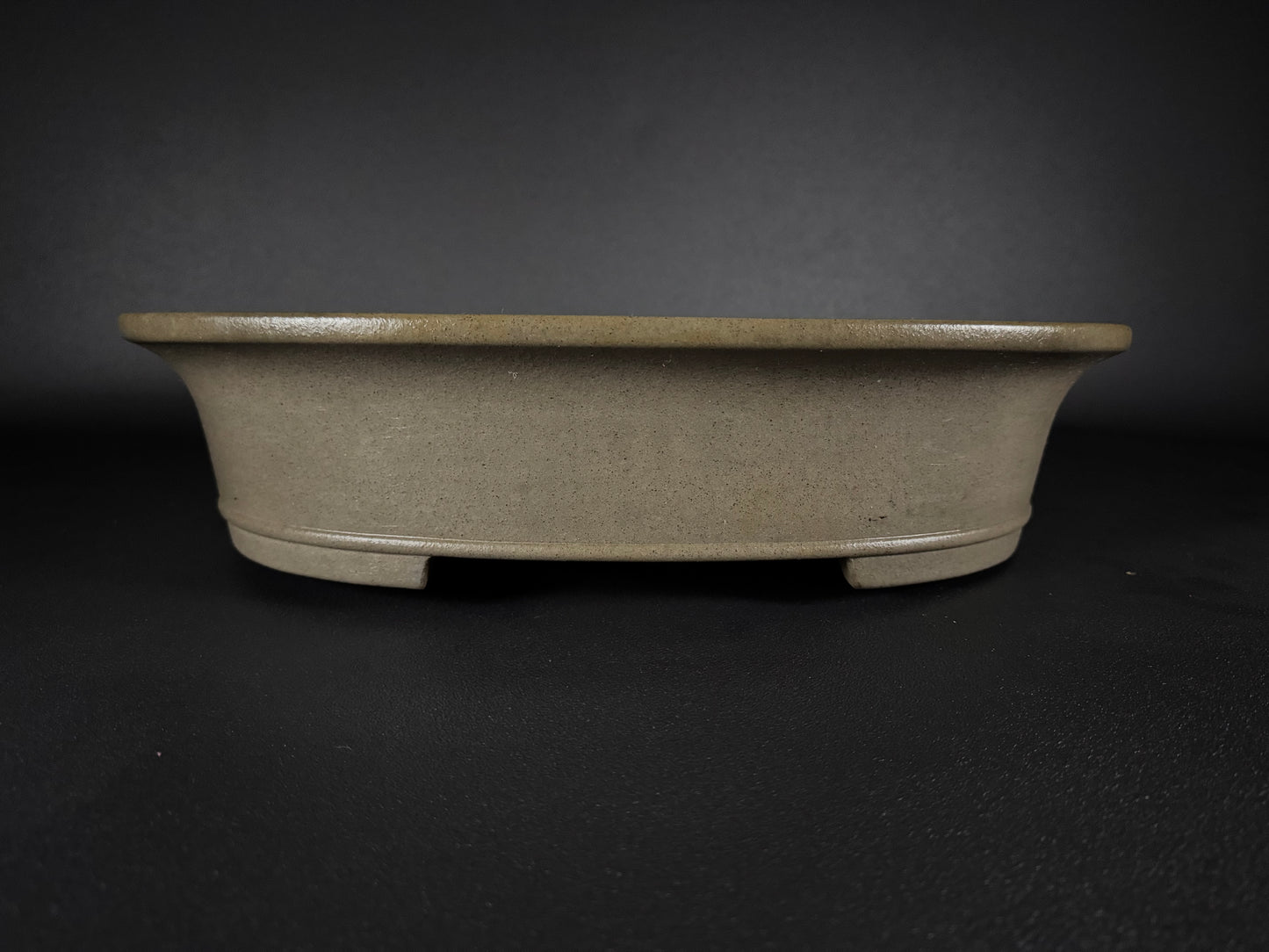 KEIZAN Hisada 久山 桂山 - 常滑 –46.4cm Oval Unglazed (楕円 無釉)