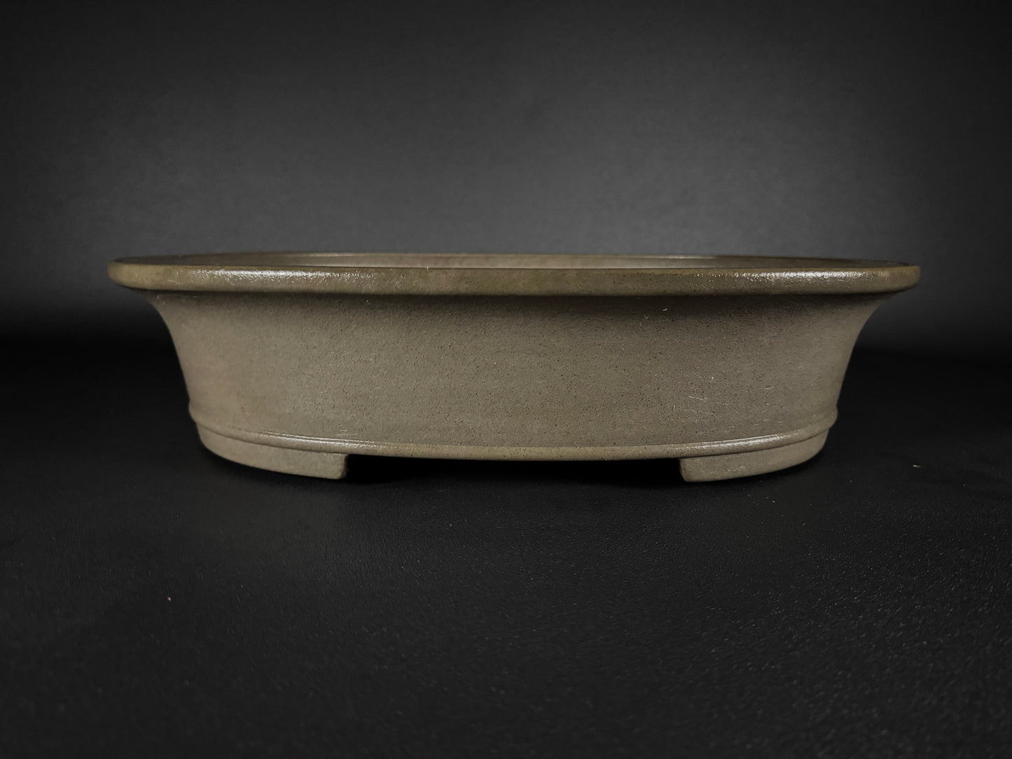 KEIZAN Hisada 久山 桂山 - 常滑 –46.4cm Oval Unglazed (楕円 無釉)