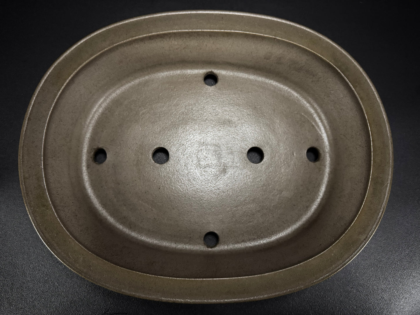 KEIZAN Hisada 久山 桂山 - 常滑 –46.4cm Oval Unglazed (楕円 無釉)