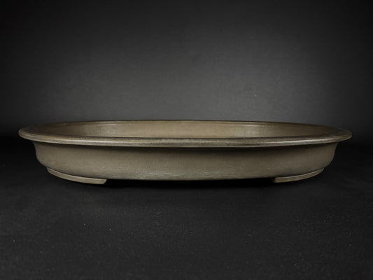BISHU SEIBUN 備州誠文 58.0cm, Oval, Unglazed