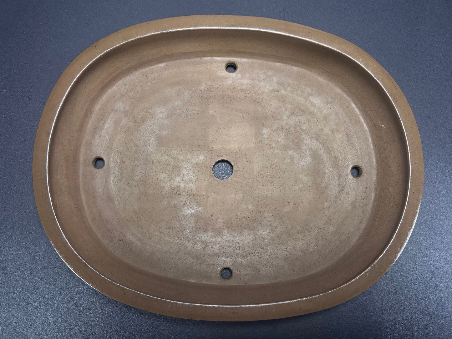 KEIZAN Hisada 久山 桂山 - 常滑 –49.6cm Oval Unglazed (楕円 無釉)