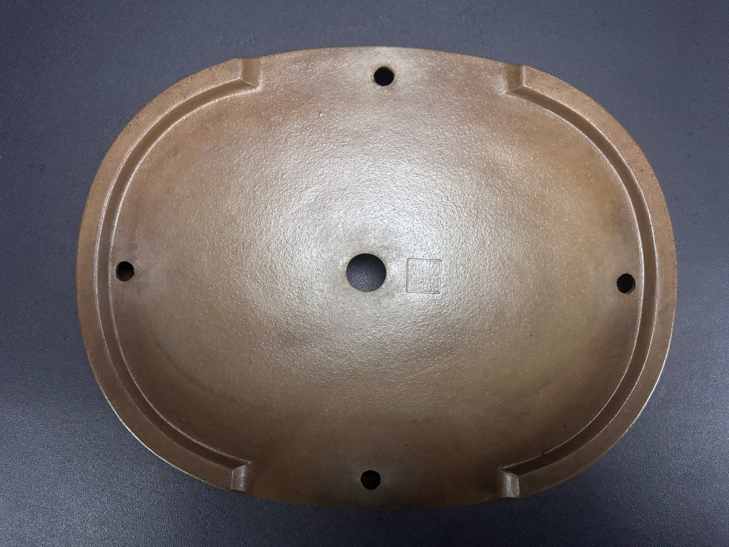 KEIZAN Hisada 久山 桂山 - 常滑 –49.6cm Oval Unglazed (楕円 無釉)