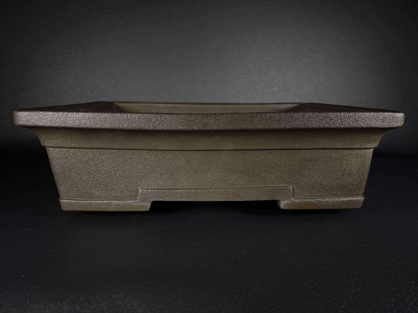 YAMAAKI 3rd Generation (Kataoka Toshio) "爪描き"- 常滑-47.2cm Rectangular Unglazed (長方形 無釉)
