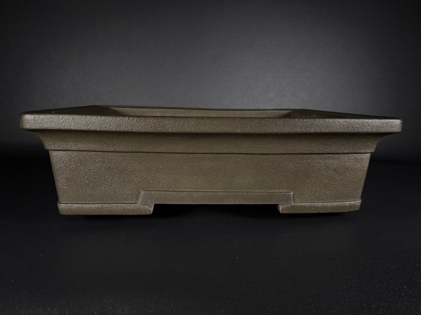 YAMAAKI 3rd Generation (Kataoka Toshio) "爪描き"- 常滑-47.2cm Rectangular Unglazed (長方形 無釉)