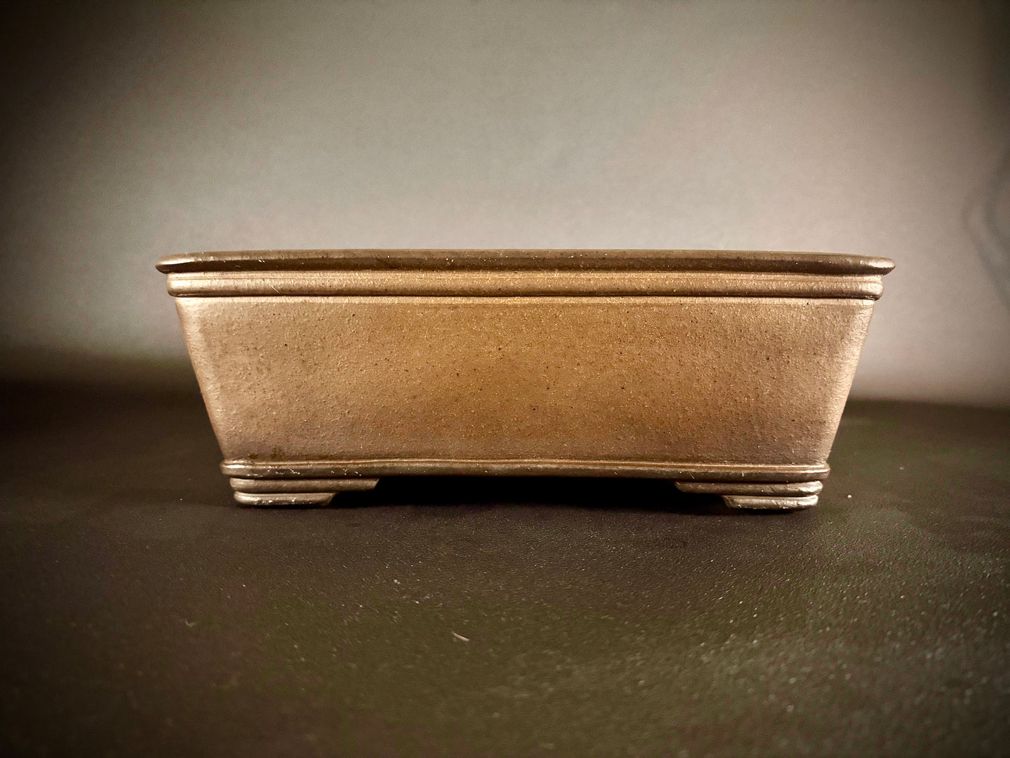 GYOZAN 1St Gen (Nakano Yukizyou “中野行常”) "Hand signed 爪描き" - 常滑 – 31.6cm Rectangular