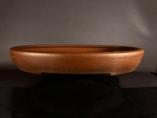YAMAAKI 3rd Generation (Kataoka Toshio) "爪描き"- 常滑-45.0cm Oval