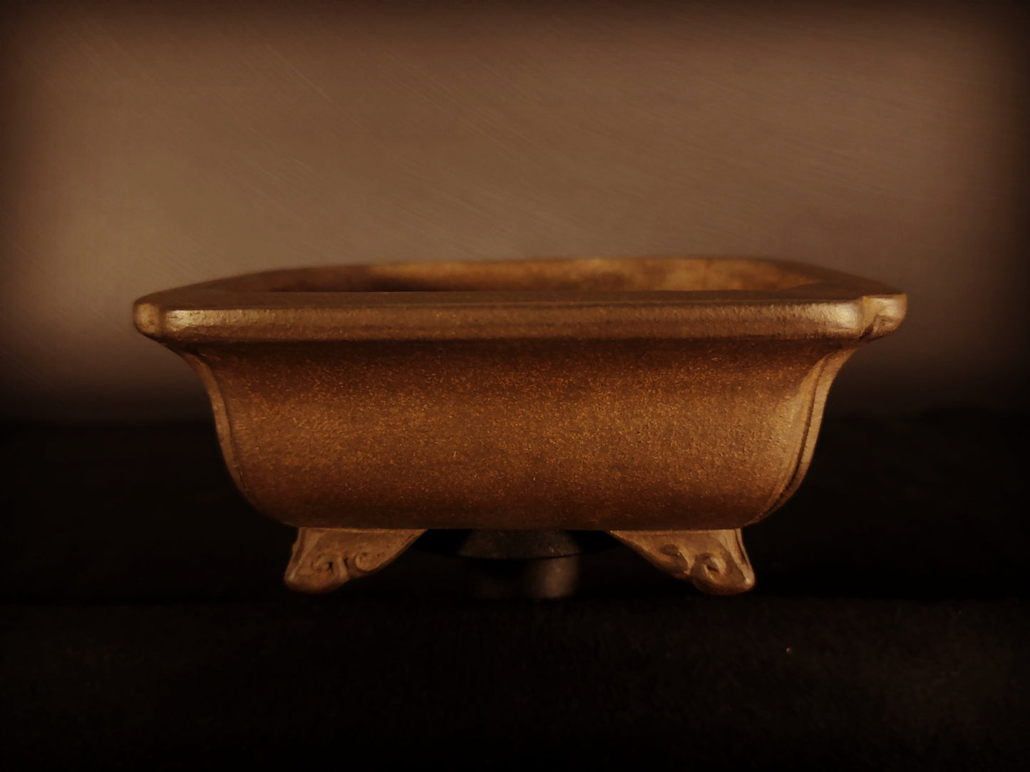 GYOUZAN 1St Gen (Nakano Yukizyou) "中野行常" - 常滑– 15.3cm Rectangular, Shohin (小品)