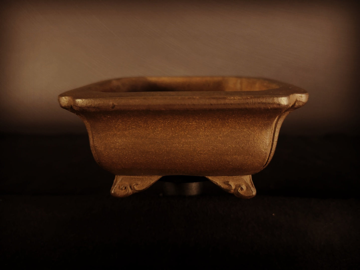GYOUZAN 1St Gen (Nakano Yukizyou) "中野行常" - 常滑– 15.3cm Rectangular, Shohin (小品)