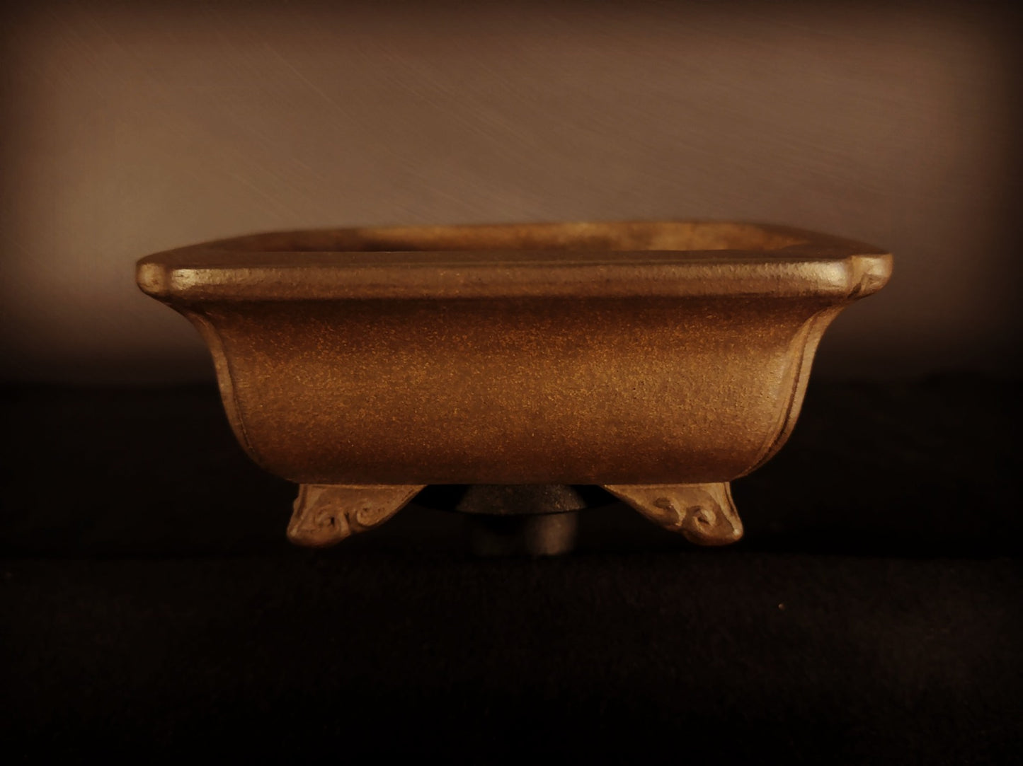 GYOUZAN 1St Gen (Nakano Yukizyou) "中野行常" - 常滑– 15.3cm Rectangular, Shohin (小品)