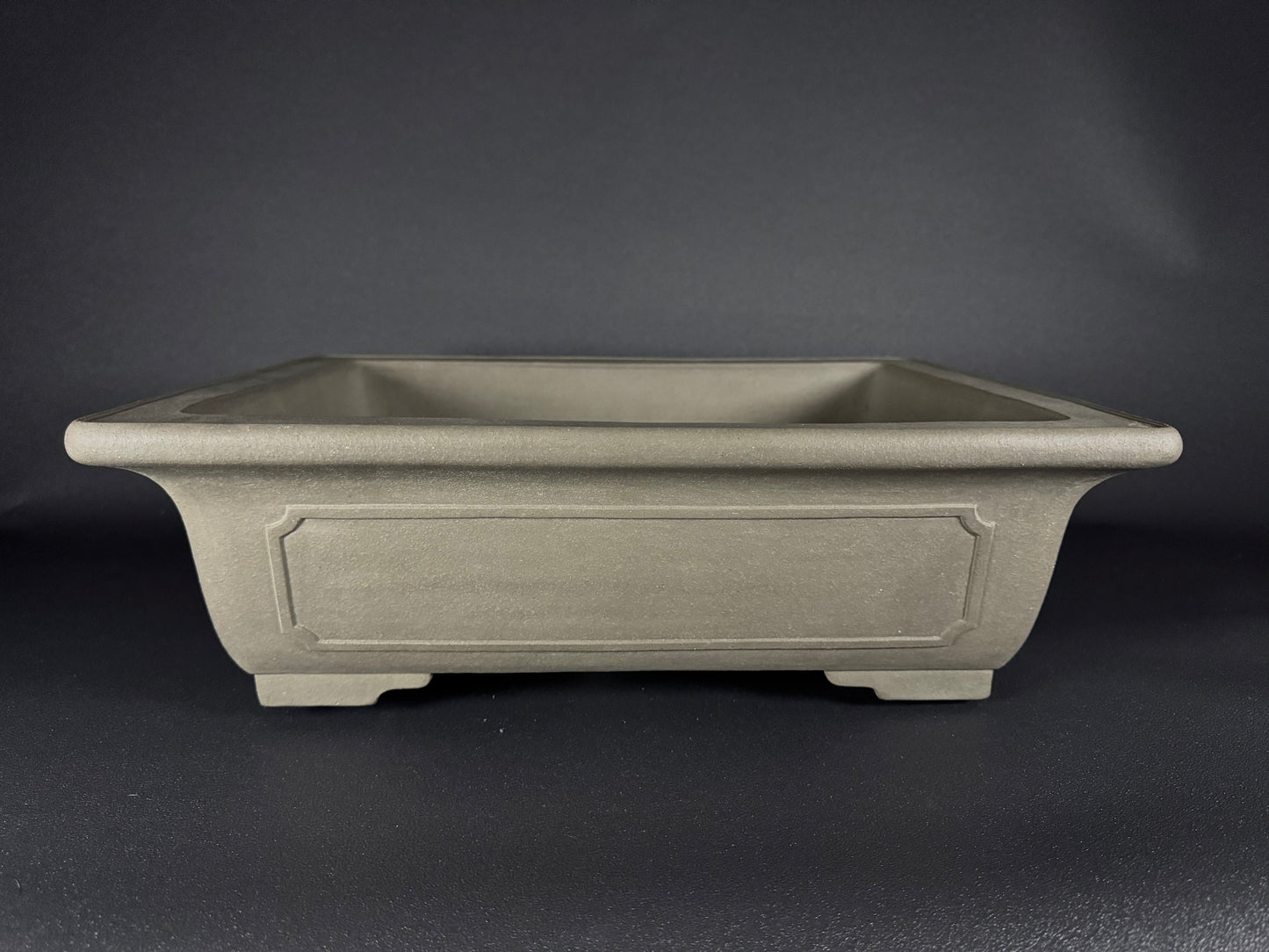 SENZAN, Tokoname, 47.5 Rectangle; Unglazed; Raitogure / Light Grey Clay