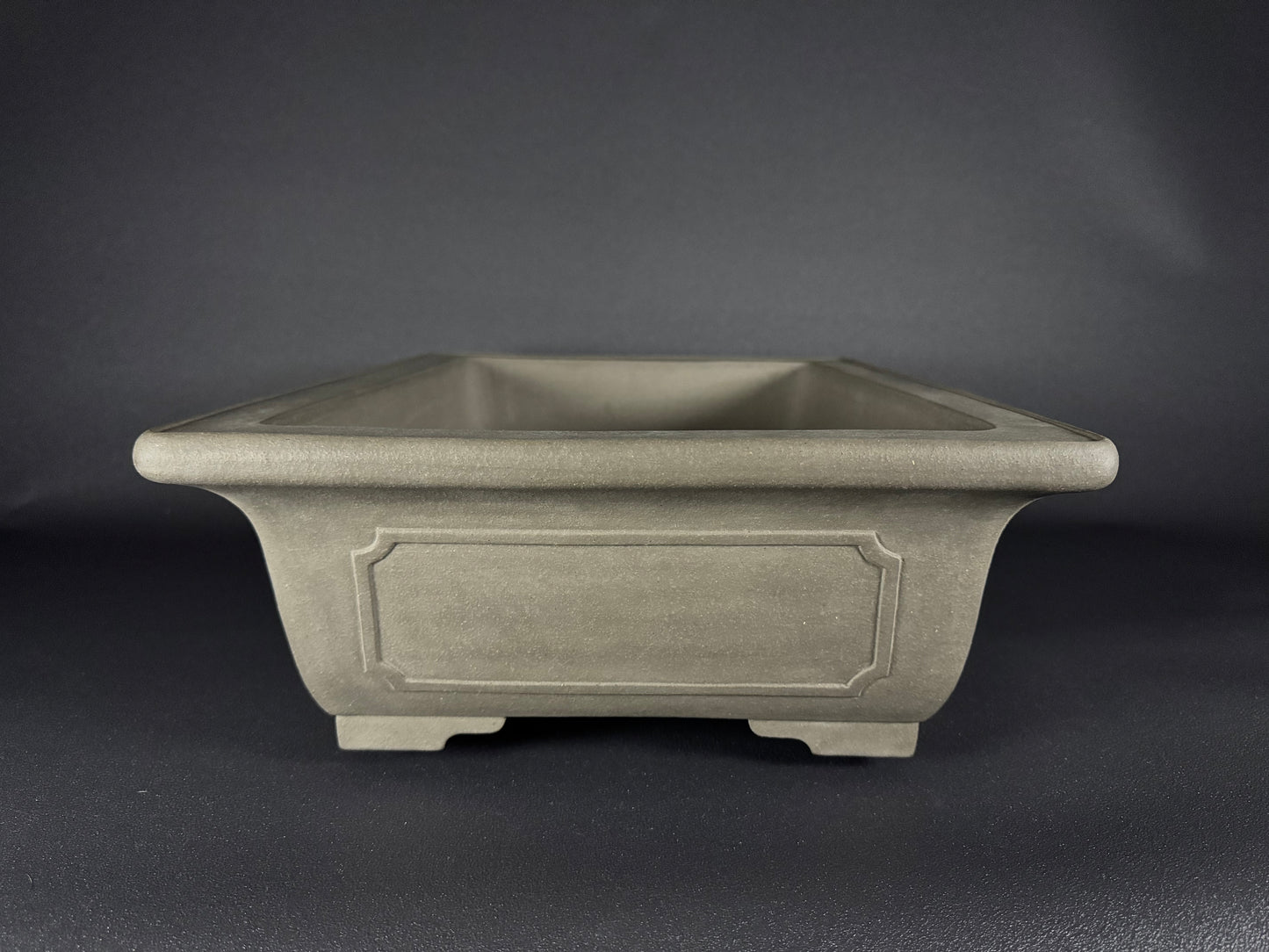 SENZAN, Tokoname, 47.5 Rectangle; Unglazed; Raitogure / Light Grey Clay