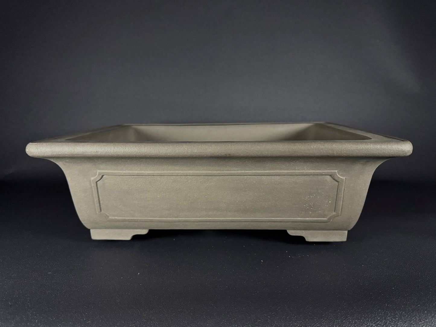 SENZAN, Tokoname, 47.5 Rectangle; Unglazed; Raitogure / Light Grey Clay