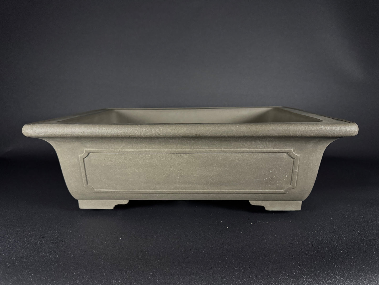 SENZAN, Tokoname, 47.5 Rectangle; Unglazed; Raitogure / Light Grey Clay