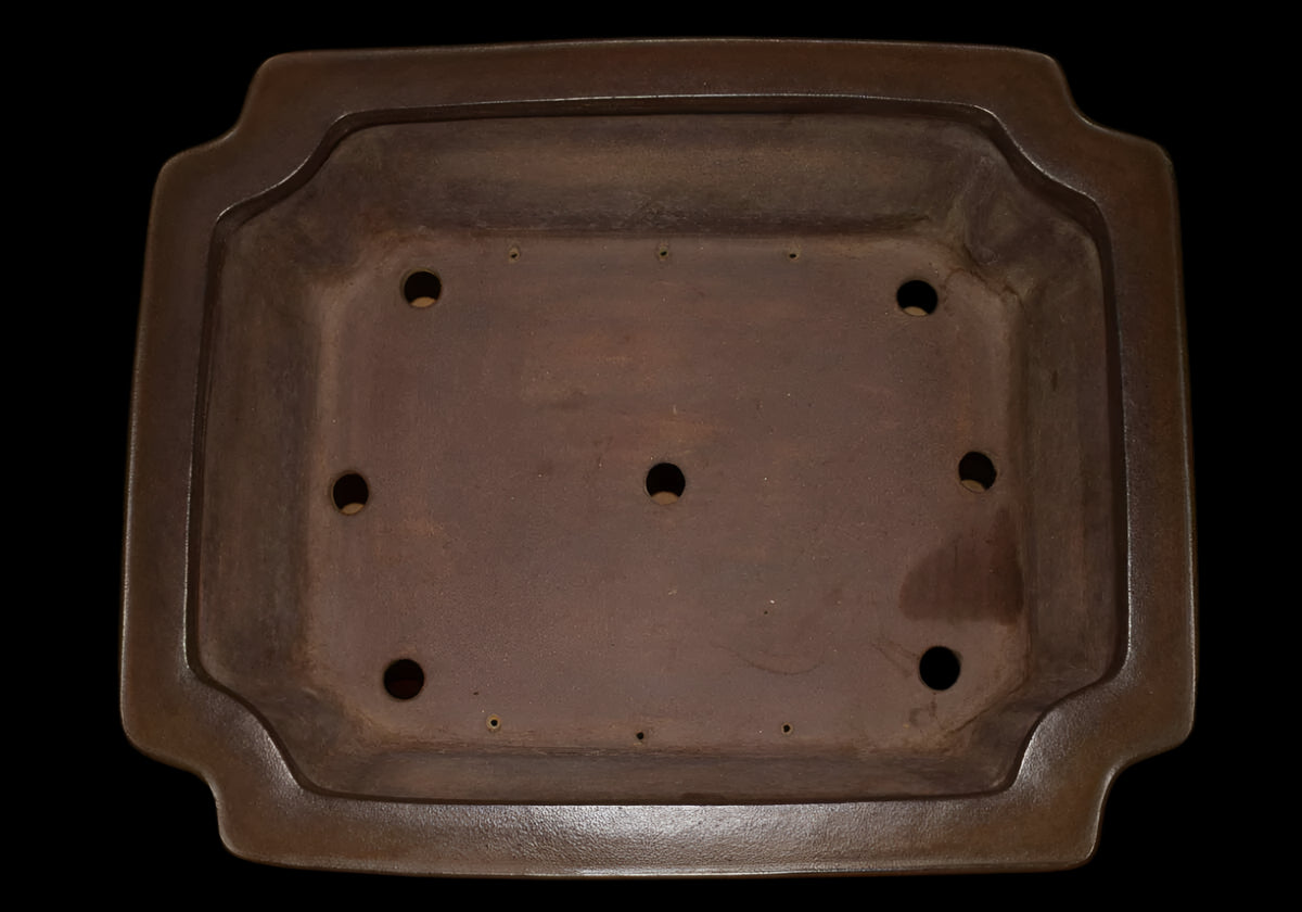 GYOUZAN 1St Gen (Nakano Yukizyou) "爪描き" Vintage! 常滑 51cm Rectangular. NOT FOR SALE!