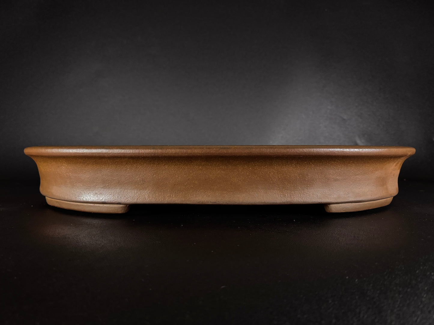 GYOZAN 1St Gen (Nakano Yukizyou “中野行常”) "Hand signed 爪描き" - 常滑 – 63.2cm Oval Unglazed (焼締め)Not for Sale!