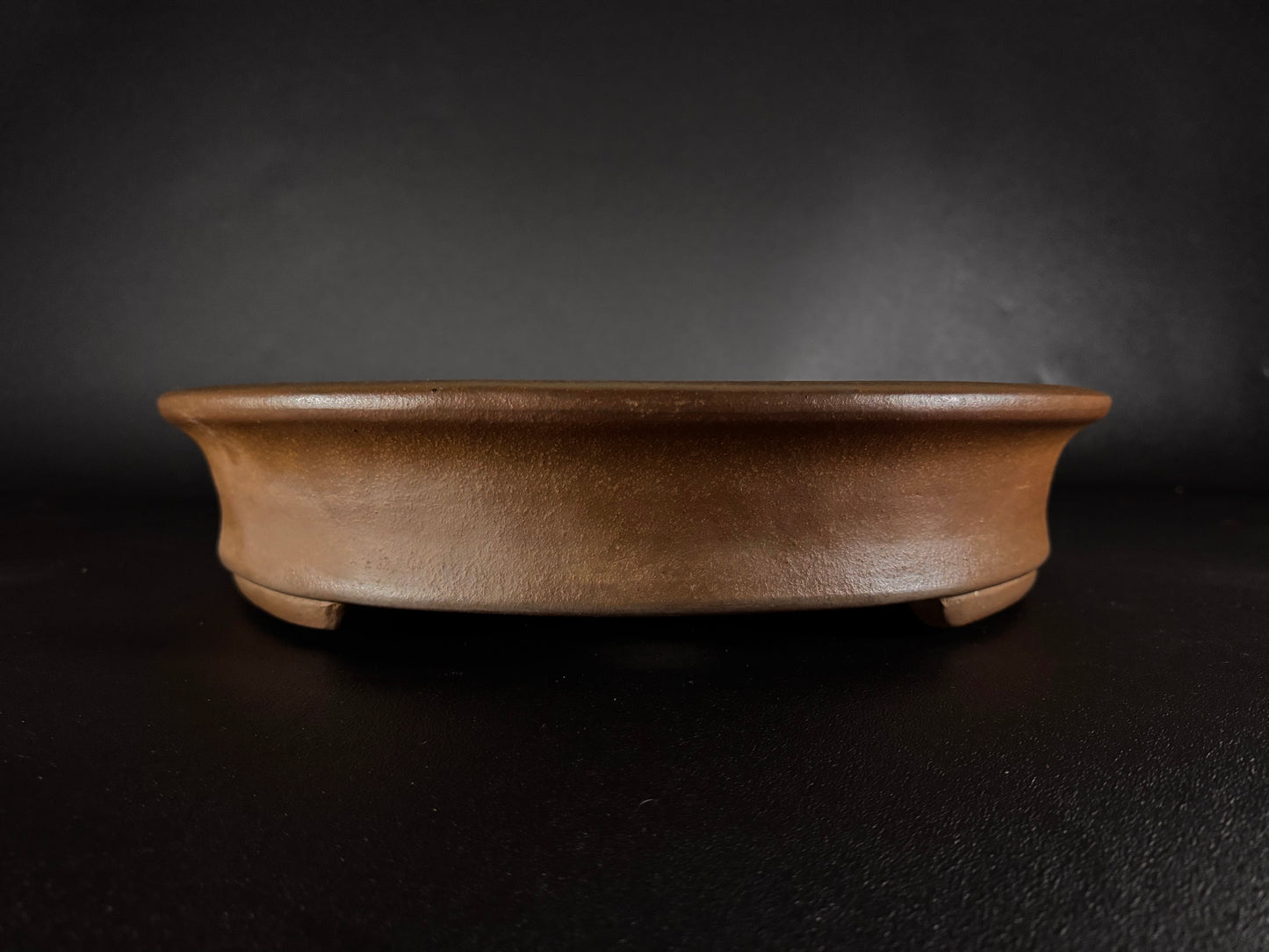 GYOZAN 1St Gen (Nakano Yukizyou “中野行常”) "Hand signed 爪描き" - 常滑 – 63.2cm Oval Unglazed (焼締め)Not for Sale!