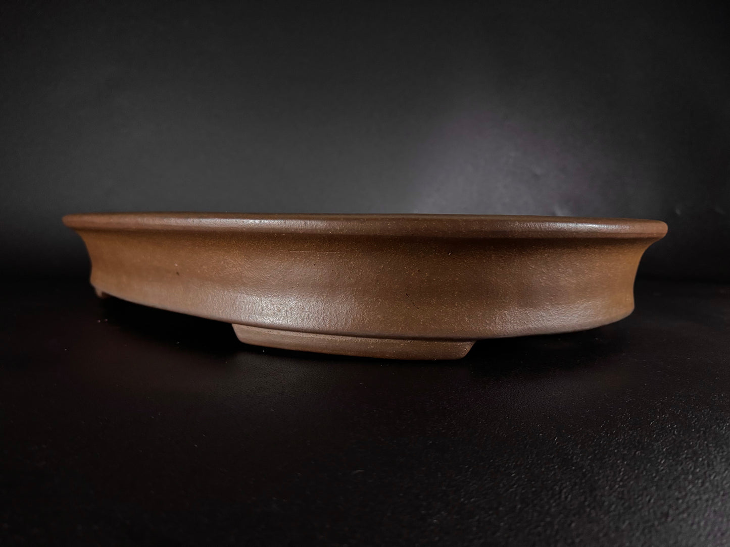 GYOZAN 1St Gen (Nakano Yukizyou “中野行常”) "Hand signed 爪描き" - 常滑 – 63.2cm Oval Unglazed (焼締め)Not for Sale!