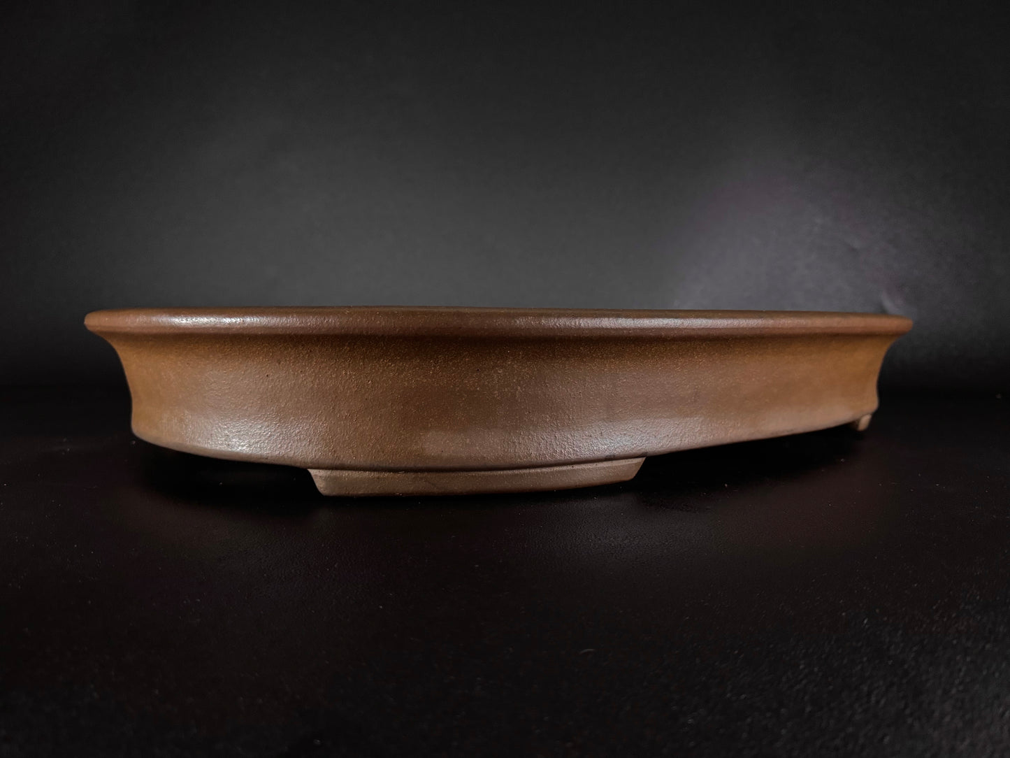GYOZAN 1St Gen (Nakano Yukizyou “中野行常”) "Hand signed 爪描き" - 常滑 – 63.2cm Oval Unglazed (焼締め)Not for Sale!