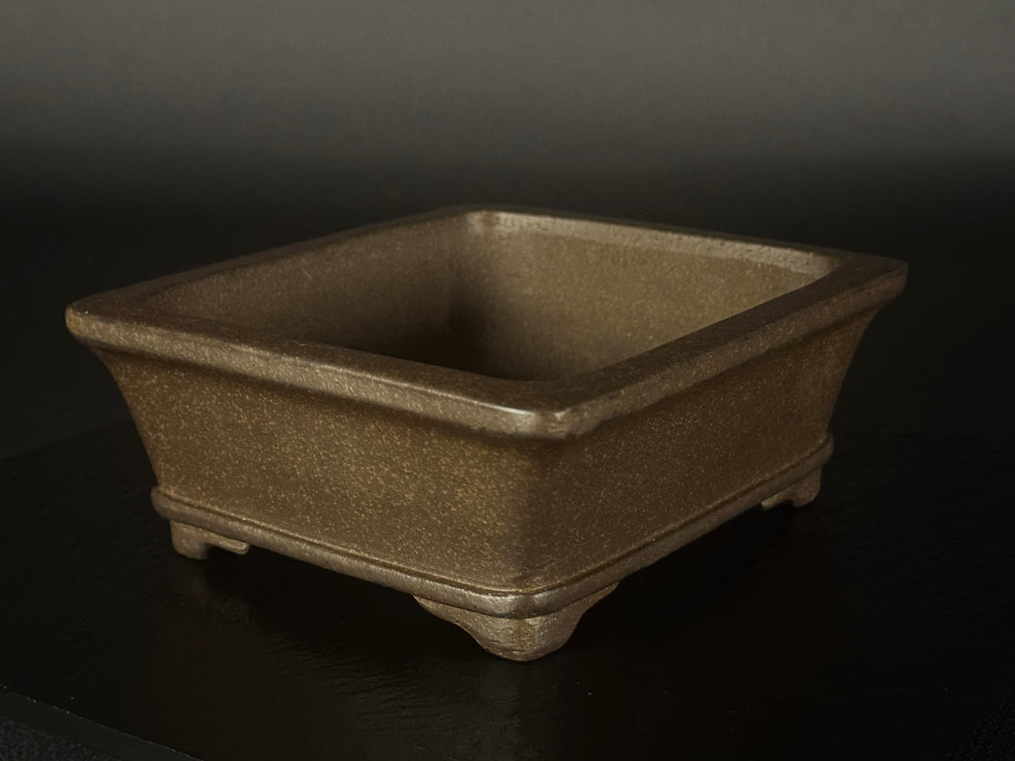 GYOZAN 1St Gen (Nakano Yukizyou “中野行常”)"Seal only 印のみ" - 常滑 - 15.5cm Rectangular, Shohin (小品)