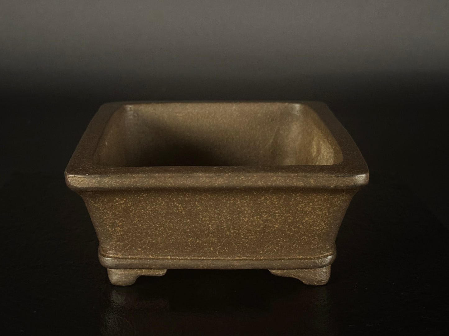GYOZAN 1St Gen (Nakano Yukizyou “中野行常”)"Seal only 印のみ" - 常滑 - 15.5cm Rectangular, Shohin (小品)