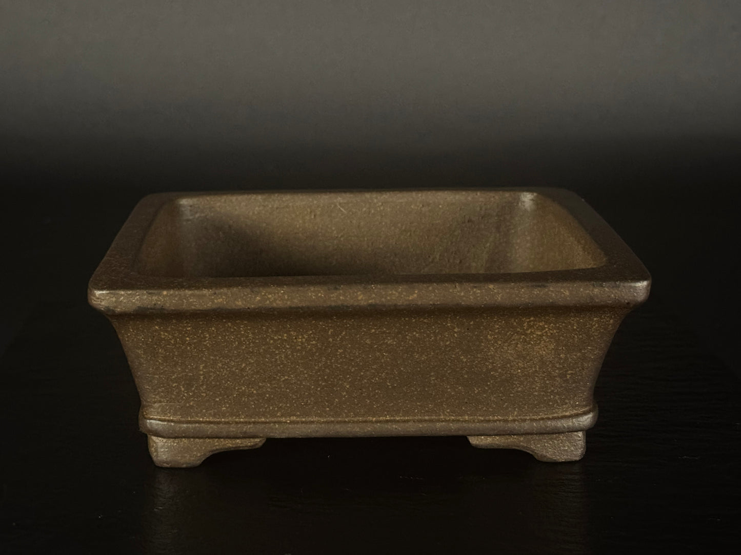GYOZAN 1St Gen (Nakano Yukizyou “中野行常”)"Seal only 印のみ" - 常滑 - 15.5cm Rectangular, Shohin (小品)