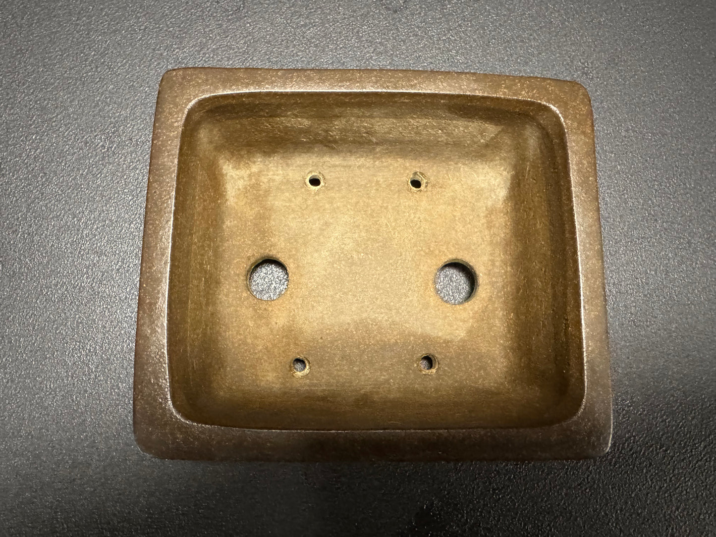 GYOZAN 1St Gen (Nakano Yukizyou “中野行常”)"Seal only 印のみ" - 常滑 - 15.5cm Rectangular, Shohin (小品)