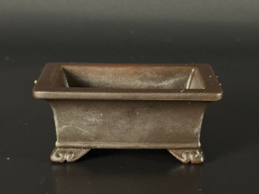 SENKOEN (Hanno Souhei) 常滑 Mame (豆) 6.8cm Rectangle