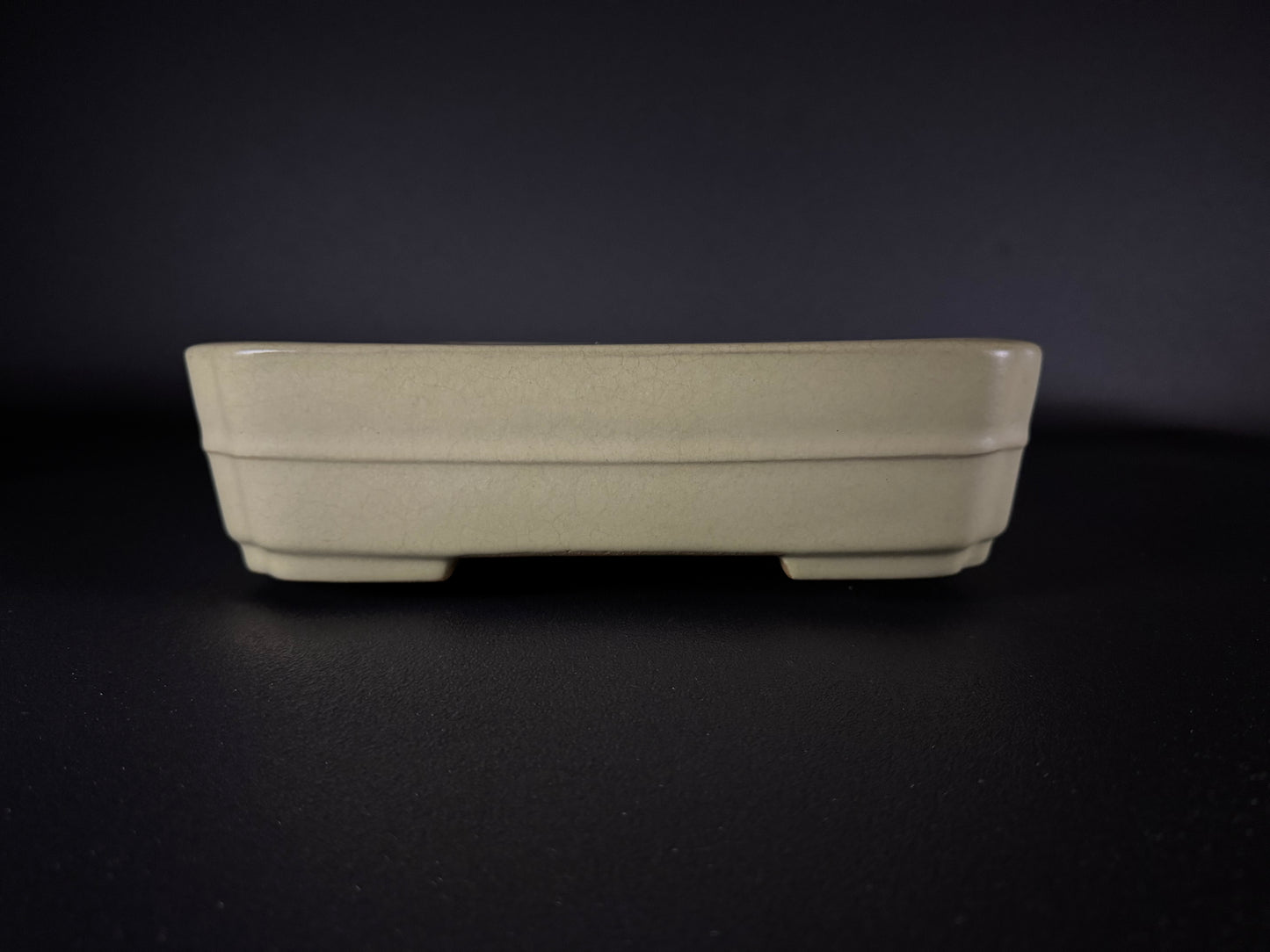 YAMAFUSA 4th Gen (YAMAFUSA KOIE 山房鯉江 (aka SAMBO)) -常滑-38.4cm | Rectangular | Cream Glazed