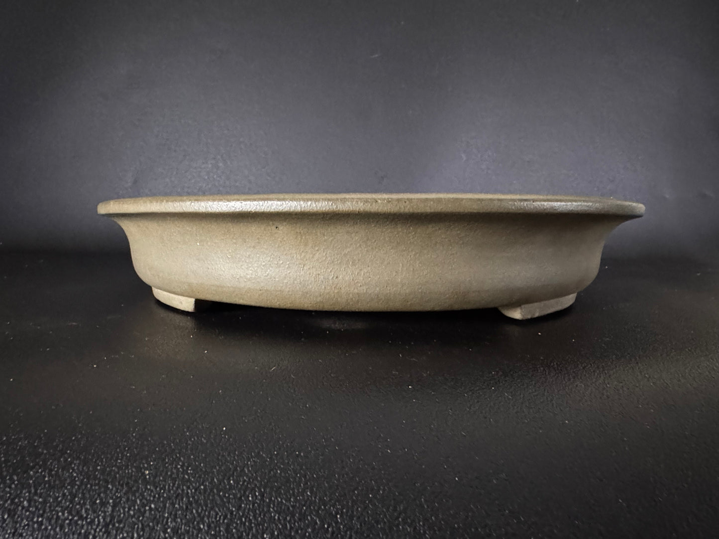 Seibun 清文 — Tokoname, Aichi（常滑市）— 57.6cm Oval Unglazed Bonsai Pot（楕円鉢・無釉）