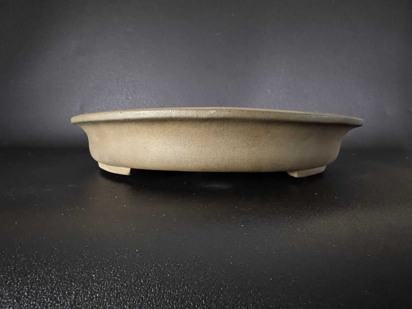 Seibun 清文 — Tokoname, Aichi（常滑市）— 57.6cm Oval Unglazed Bonsai Pot（楕円鉢・無釉）