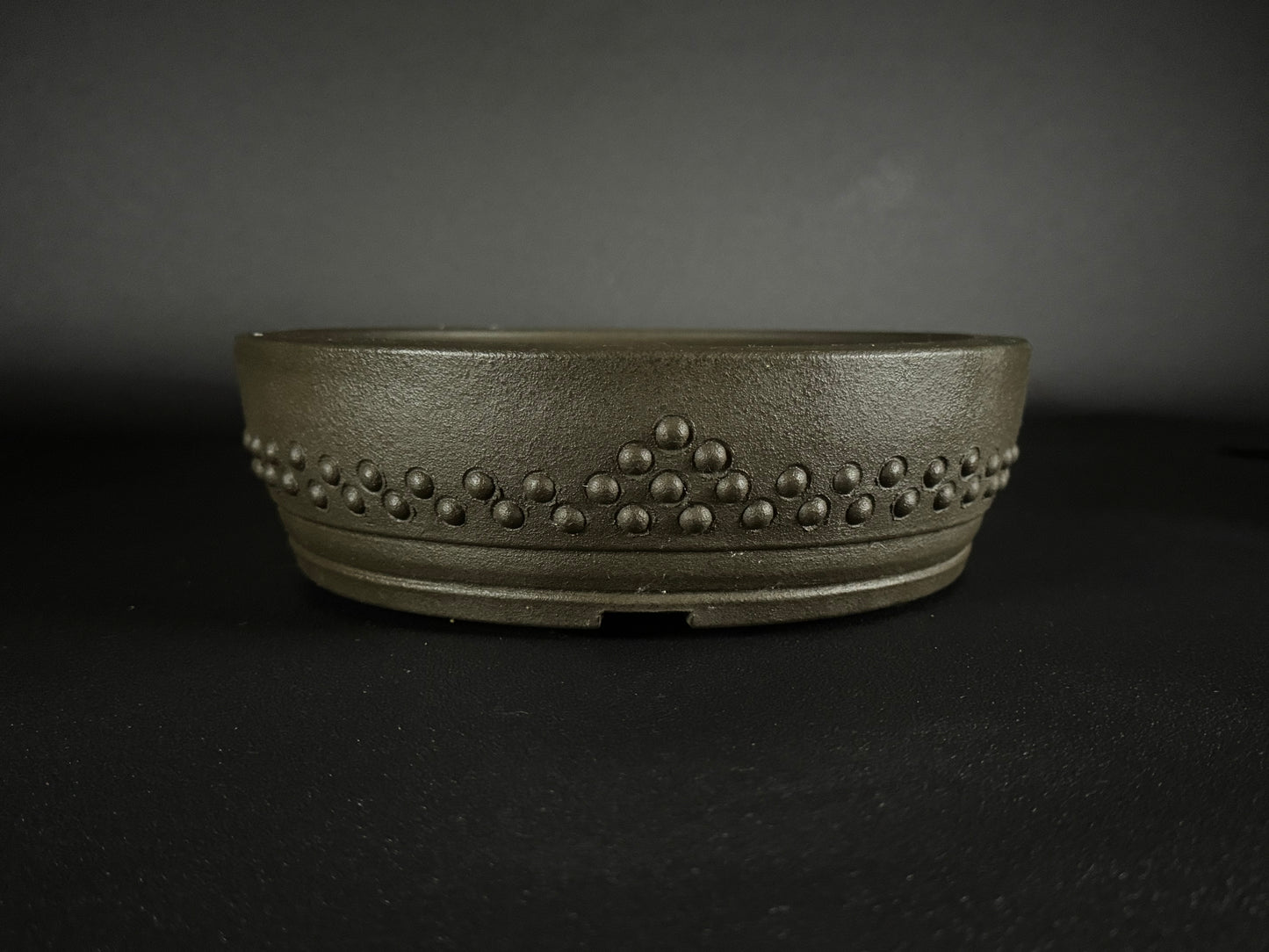 YAMAAKI 山秋 – 1st Gen (KATAOKA AKIJI 片岡 秋二 ) "爪描き" - 常滑 - 24.3cm Drum (ドラム型)  ON HOLD