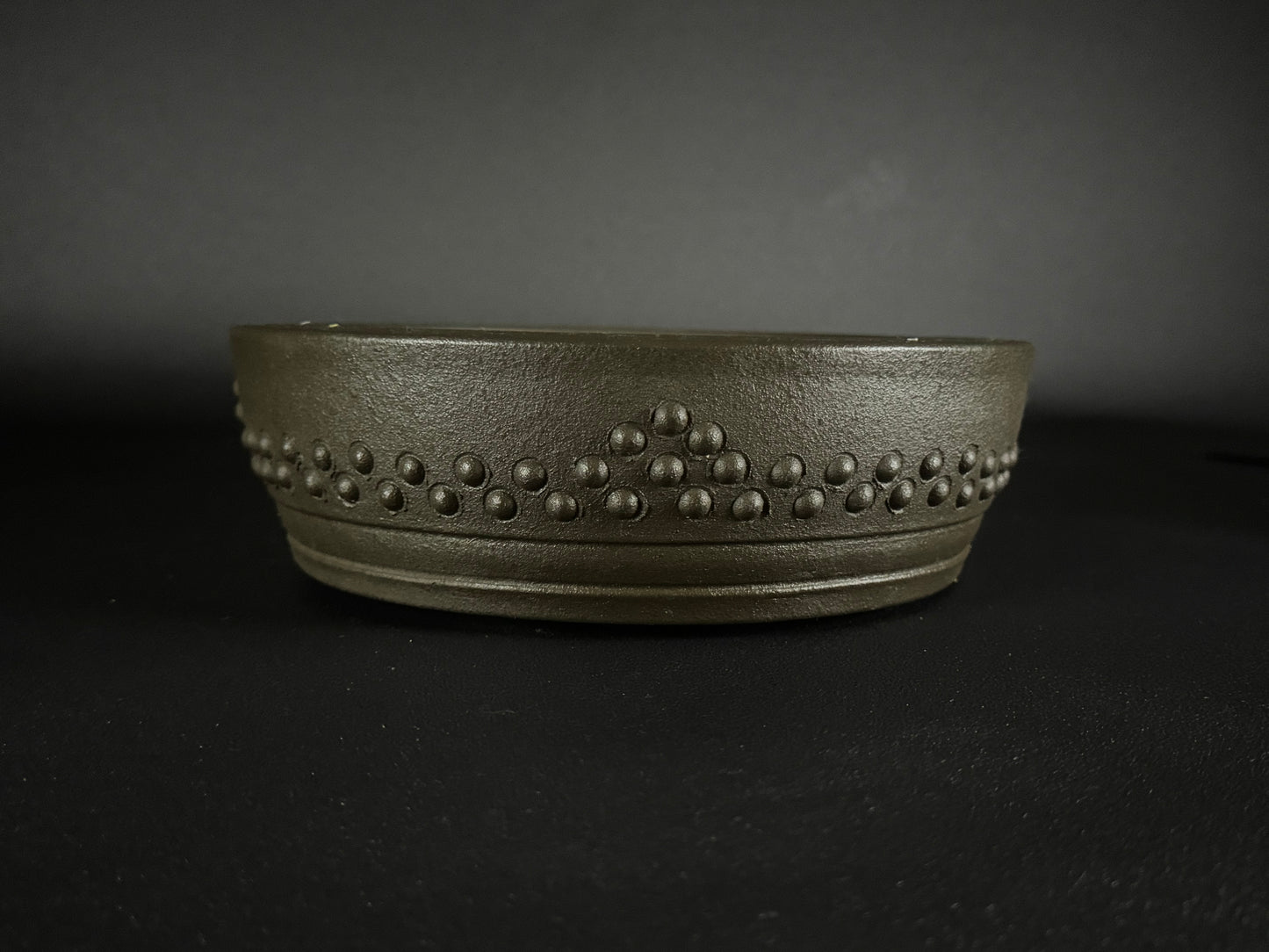 YAMAAKI 山秋 – 1st Gen (KATAOKA AKIJI 片岡 秋二 ) "爪描き" - 常滑 - 24.3cm Drum (ドラム型)  ON HOLD