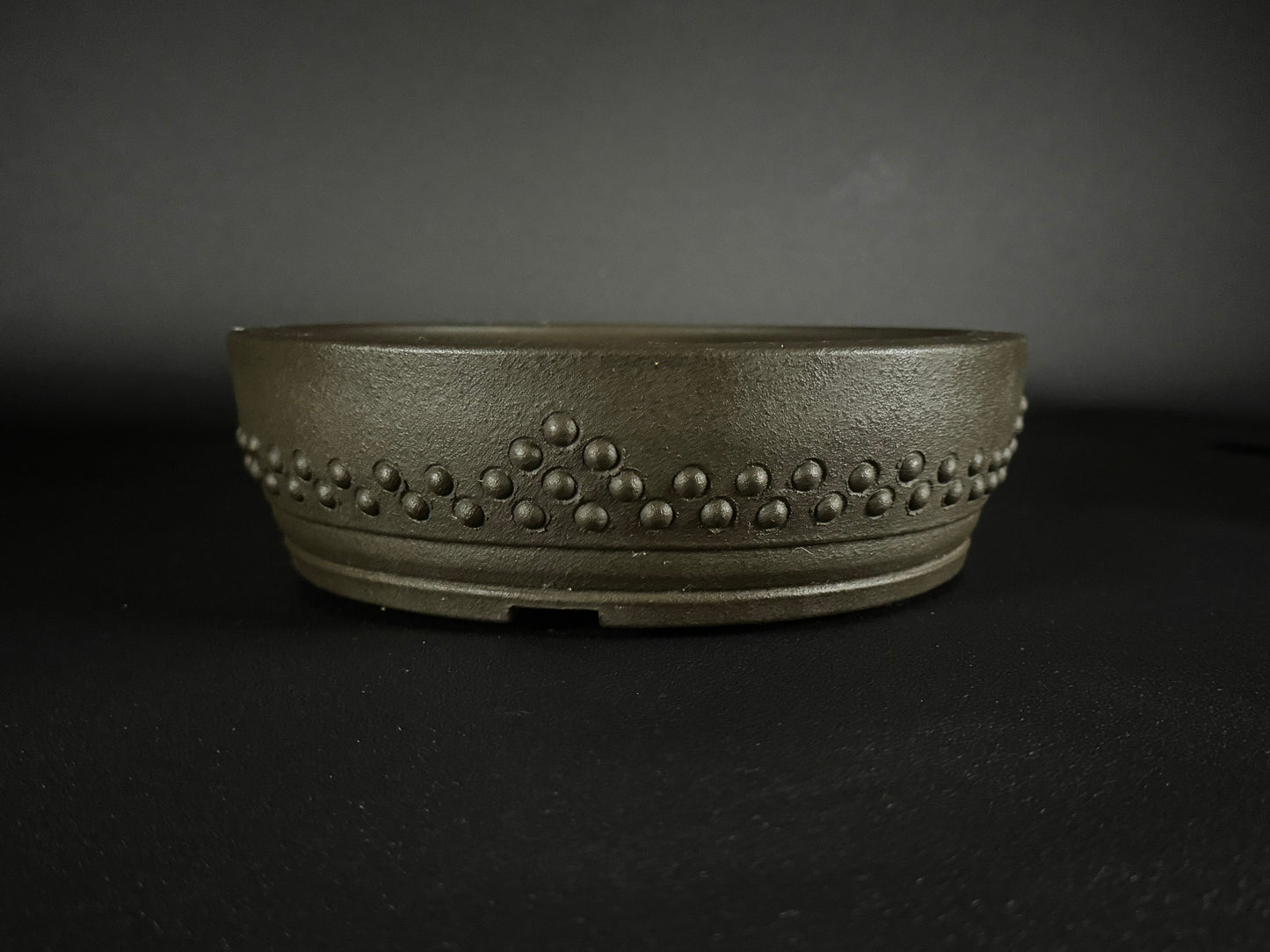 YAMAAKI 山秋 – 1st Gen (KATAOKA AKIJI 片岡 秋二 ) "爪描き" - 常滑 - 24.3cm Drum (ドラム型)  ON HOLD