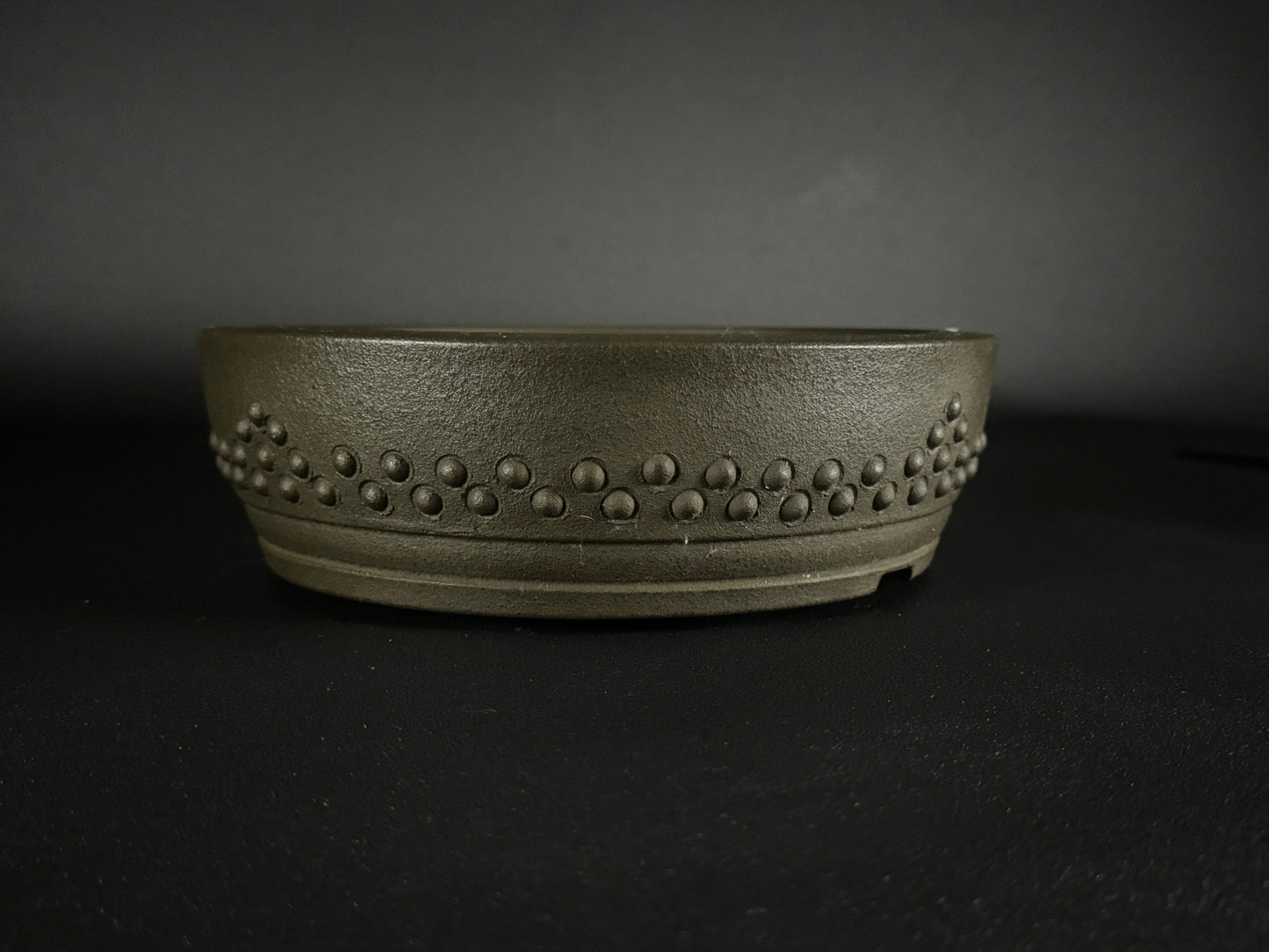 YAMAAKI 山秋 – 1st Gen (KATAOKA AKIJI 片岡 秋二 ) "爪描き" - 常滑 - 24.3cm Drum (ドラム型)  ON HOLD