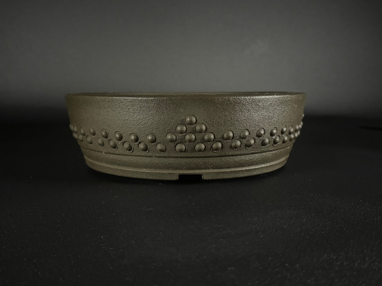 YAMAAKI 山秋 – 1st Gen (KATAOKA AKIJI 片岡 秋二 ) "爪描き" - 常滑 - 24.3cm Drum (ドラム型)  ON HOLD