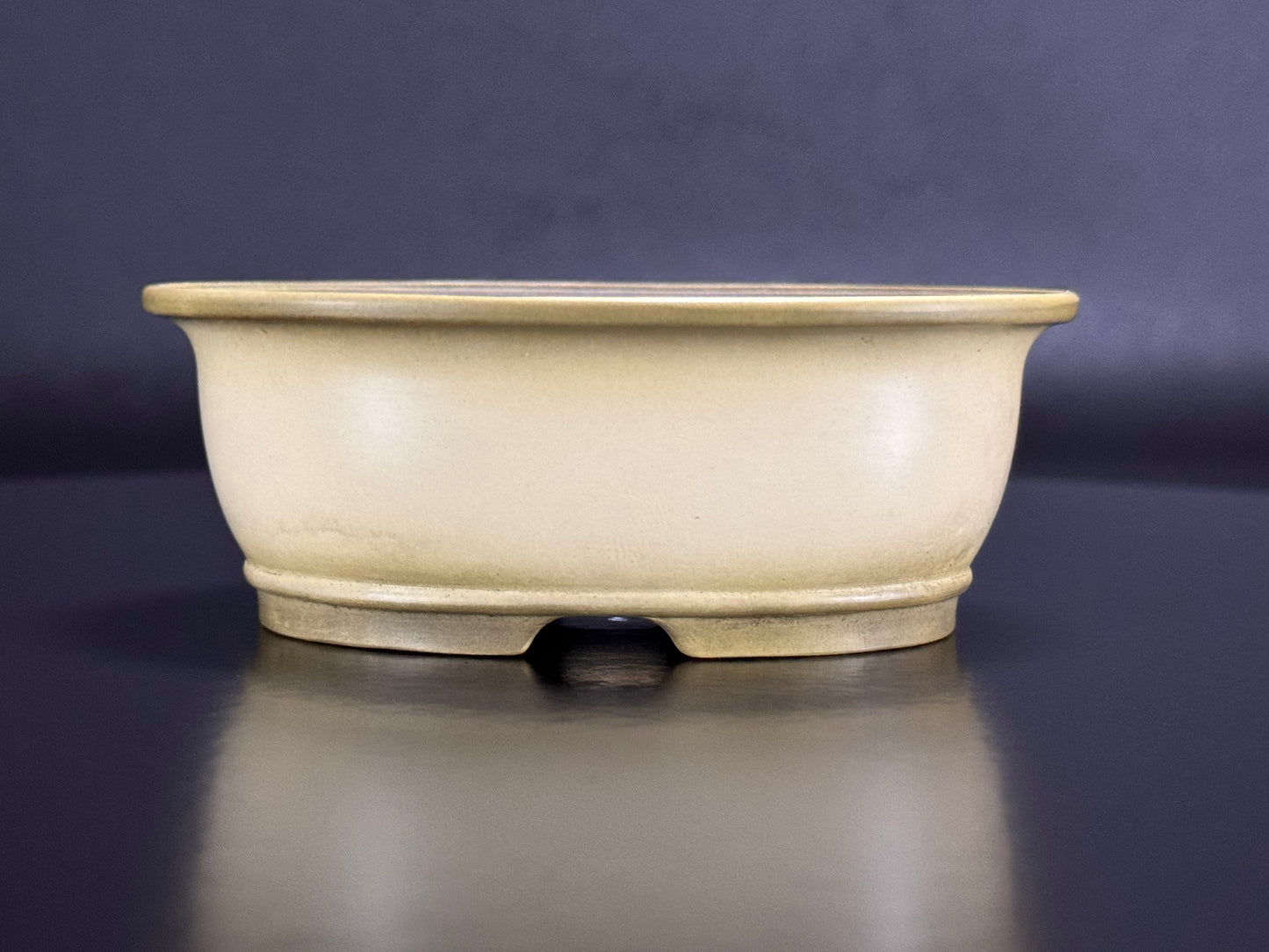 HOKIDO (北斗) – 常滑 Tokoname (常滑市) – 9.9cm Oval White Clay (楕円形 白泥)
