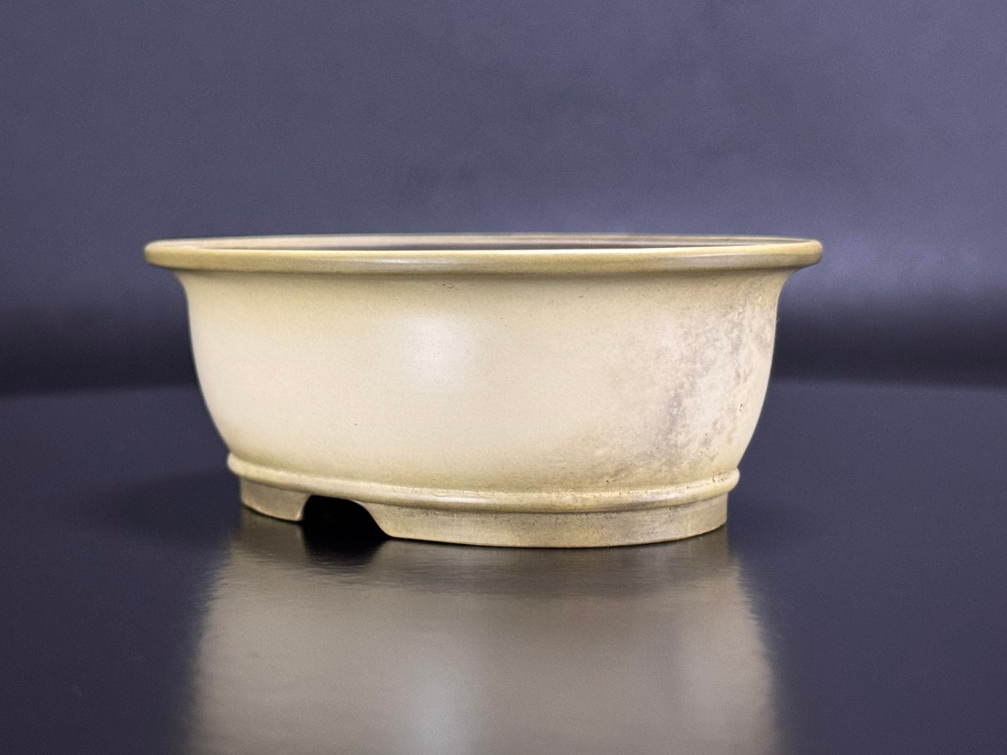 HOKIDO (北斗) – 常滑 Tokoname (常滑市) – 9.9cm Oval White Clay (楕円形 白泥)