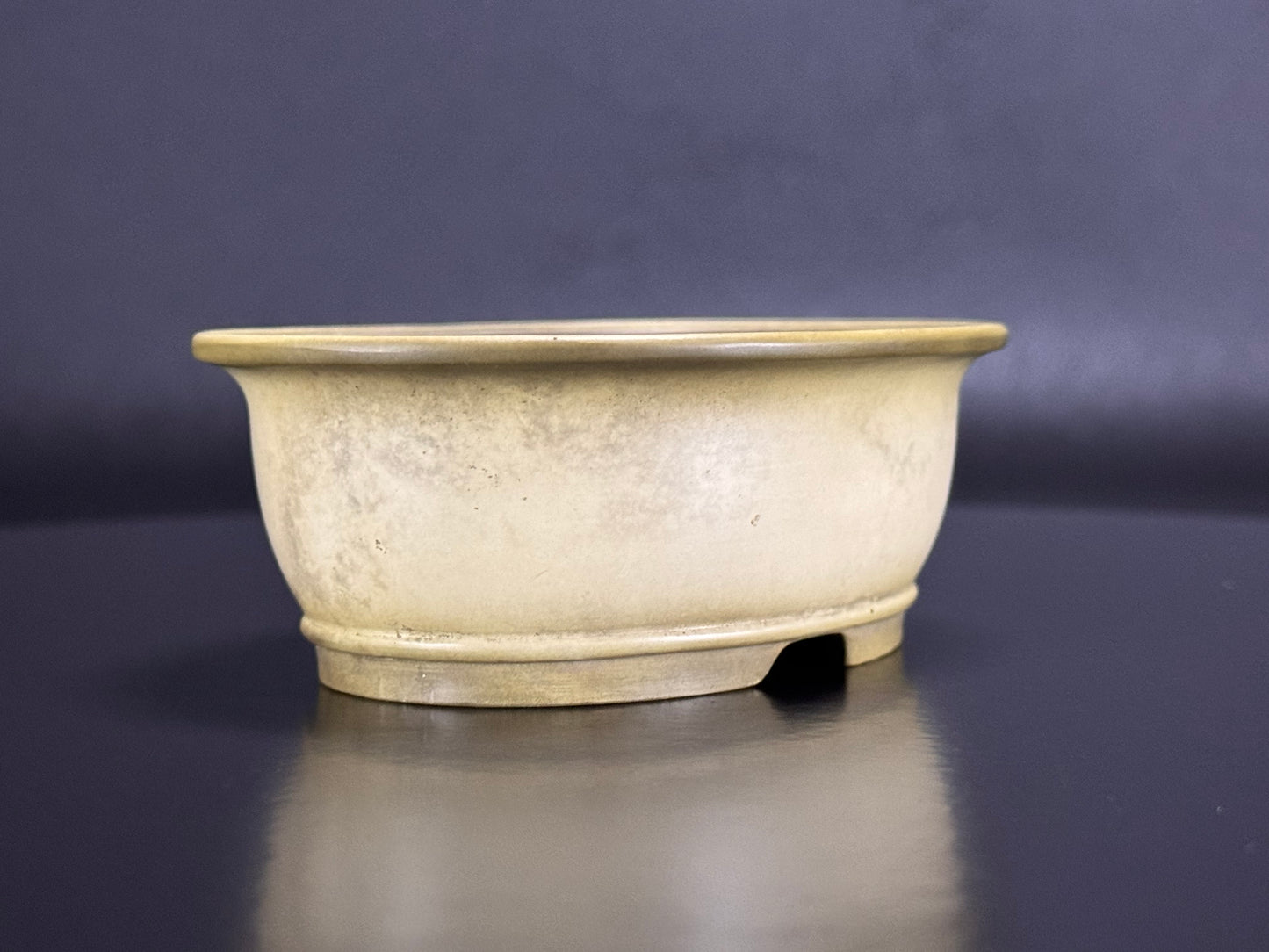 HOKIDO (北斗) – 常滑 Tokoname (常滑市) – 9.9cm Oval White Clay (楕円形 白泥)